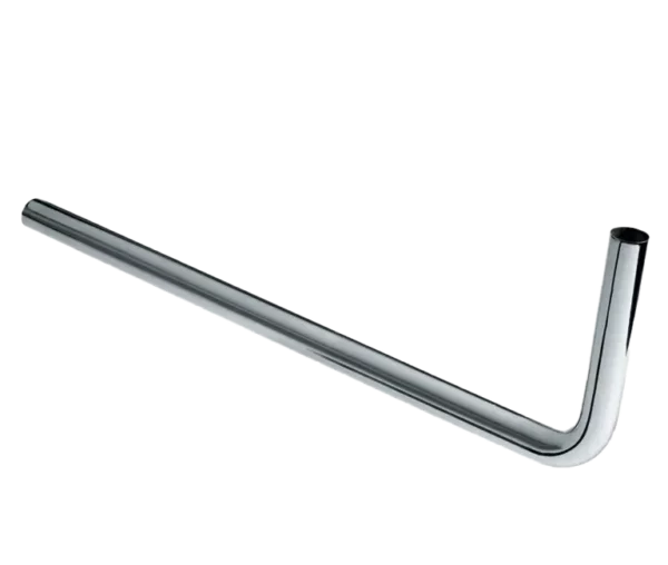 Bonfix messing verchroomde vloerbuizen 680 x 220 x 32