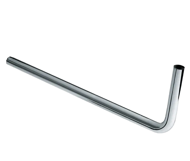 Bonfix messing verchroomde vloerbuizen 750 x 220 x 32