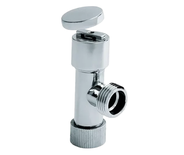 Bonfix T-beluchter verchroomd 1/2" bi.dr. x 1/2" bu.dr.