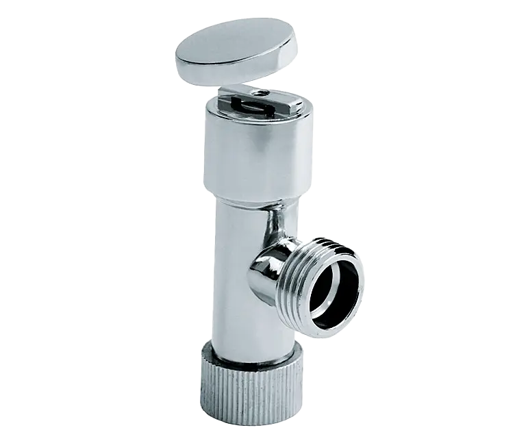 Bonfix T-beluchter verchroomd 1/2" bi.dr. x 1/2" bu.dr.