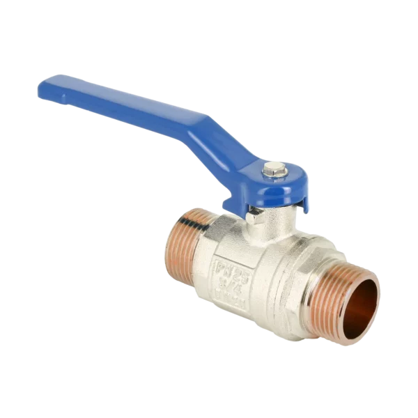 Bonfix Kogelkraan 3/4" bu.dr. x 3/4" bu.dr. + blauwe hendel