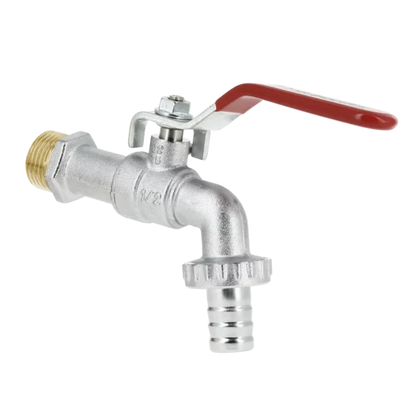 Bonfix Kogeltapkraan met slangaansluiting 3/4" vertind