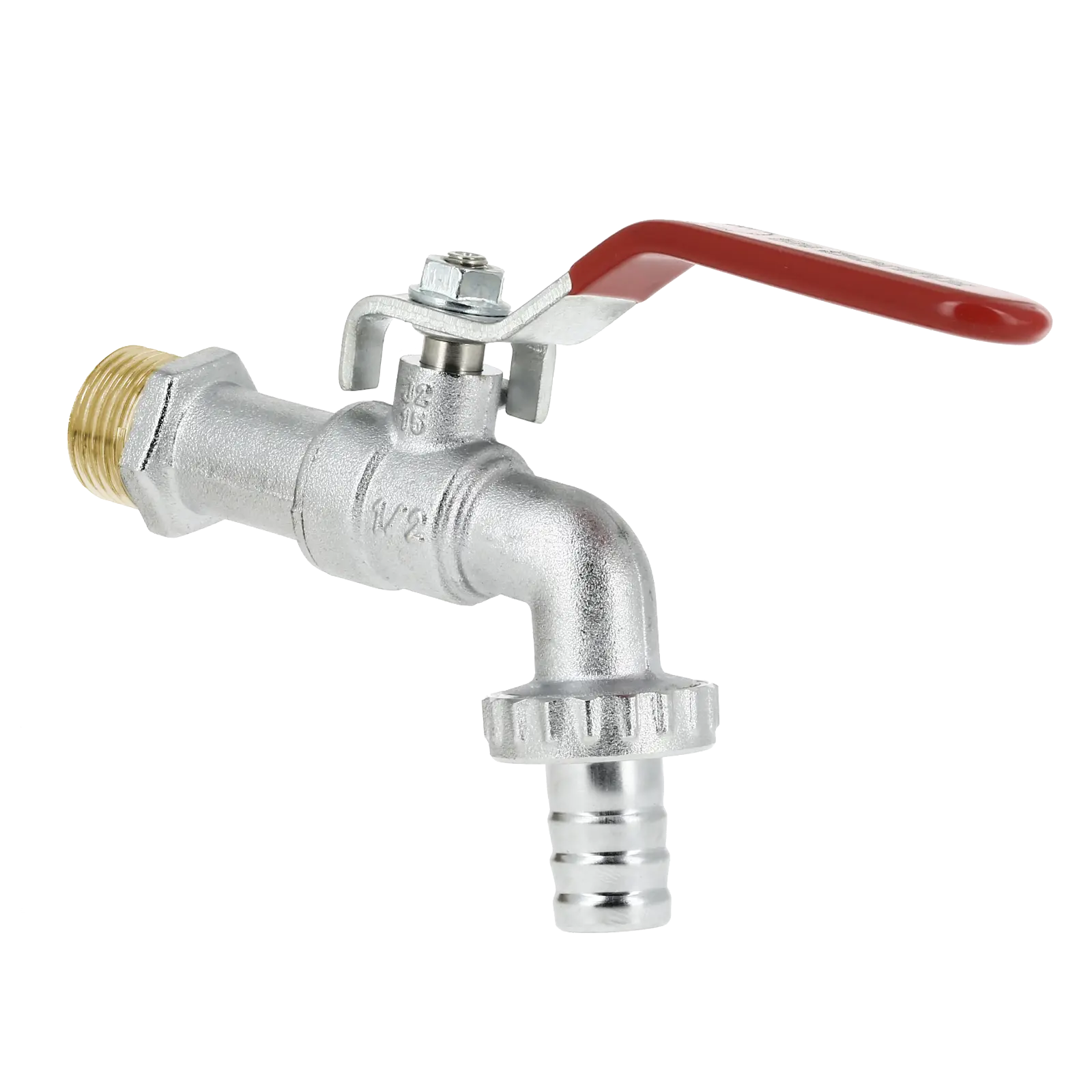 Bonfix Kogeltapkraan met slangaansluiting 3/4" vertind