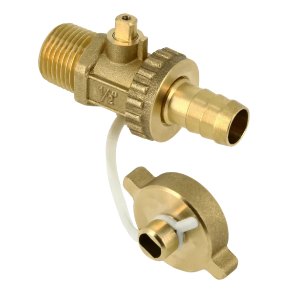 Bonfix Vul- en aftapkraan 1/2" uitsparing in kap