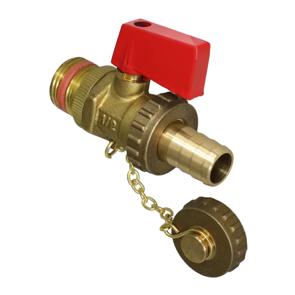 Bonfix Vul- en aftapkraan 1/2" zelfdichtend messing