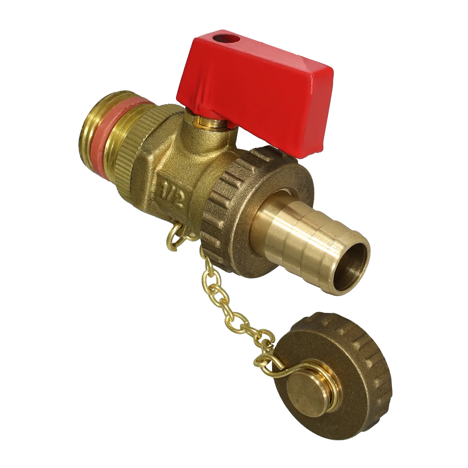 Bonfix Vul- en aftapkraan 1/2" zelfdichtend messing