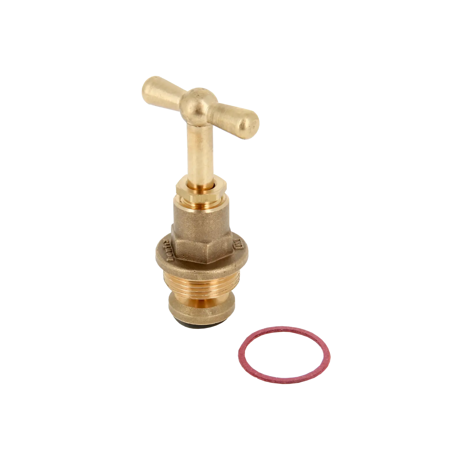 Bonfix Messing bovendeel voor stopkraan 1/2" (15 mm)