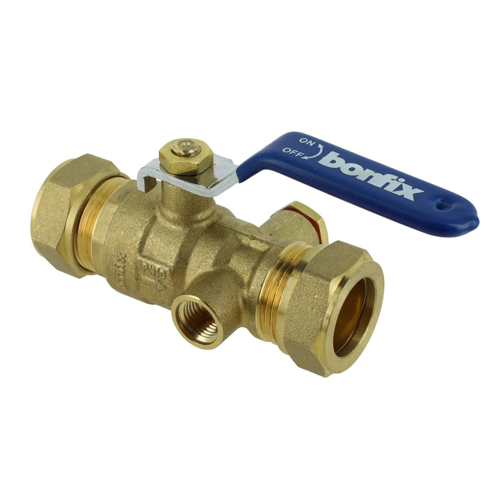 Bonfix Kogelstopkraan 12 x 12 mm knel excl. aftapper