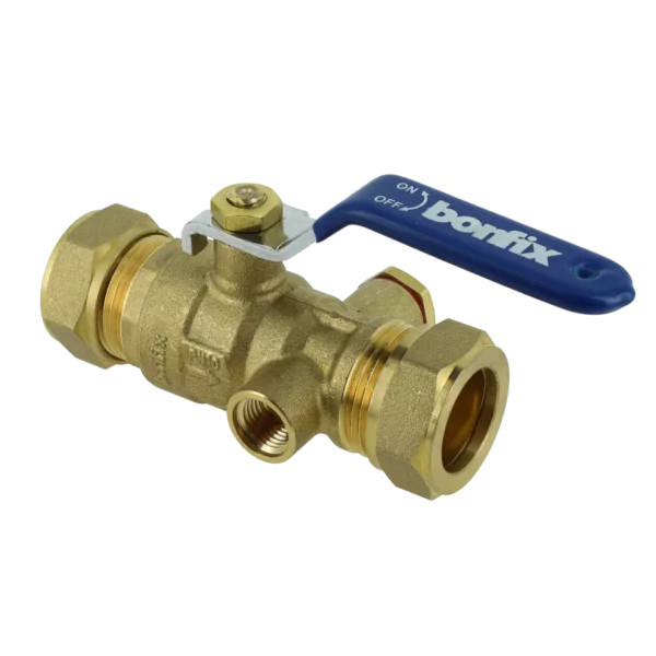 Bonfix Kogelstopkraan 22 x 22 mm knel excl. aftapper