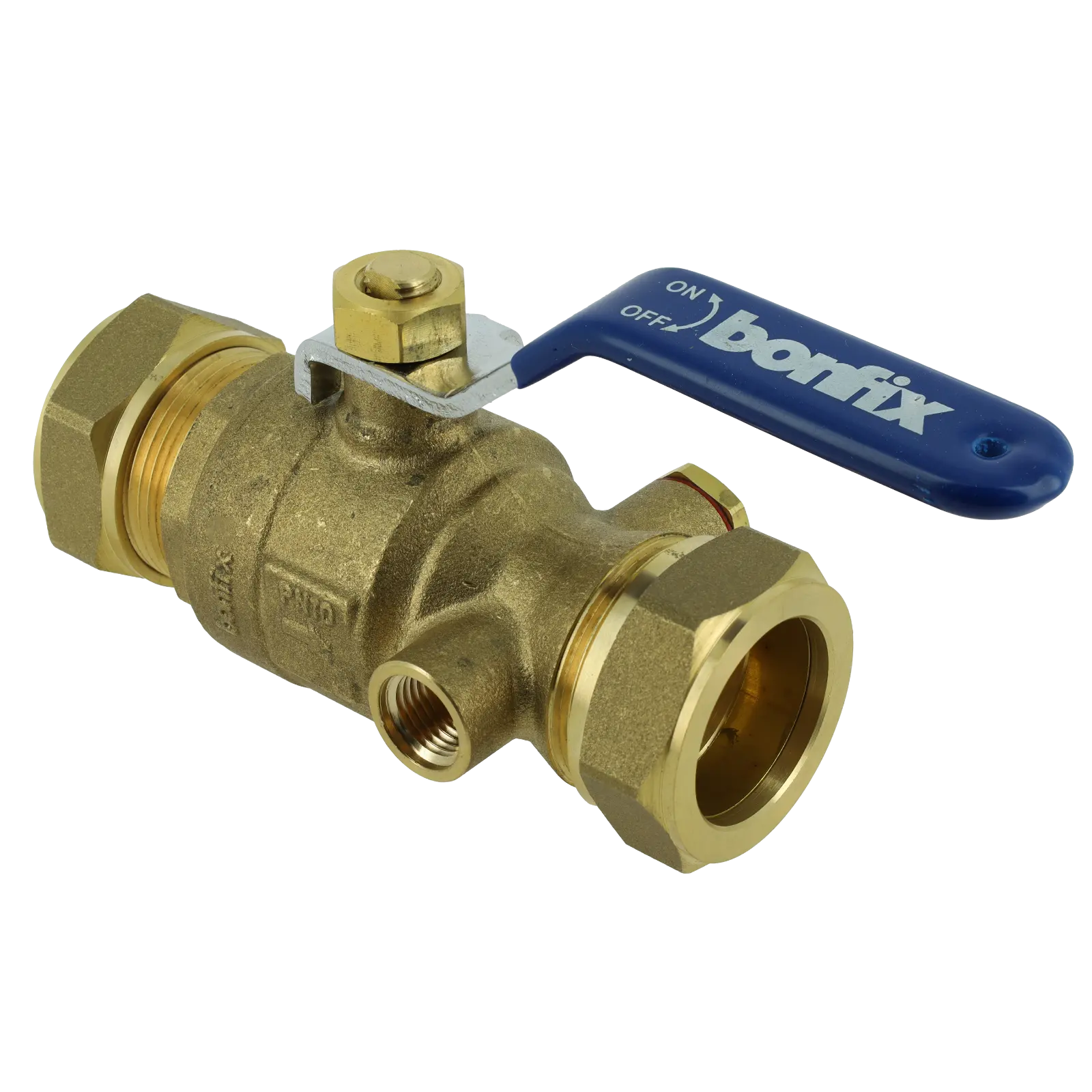 Bonfix Kogelstopkraan 28 x 28 mm knel excl. aftapper