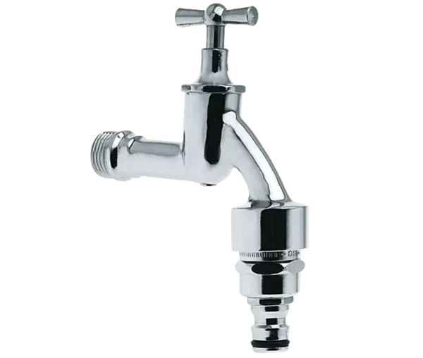 Bonfix Tapkraan 1/2" met kruk en aansluitstuk