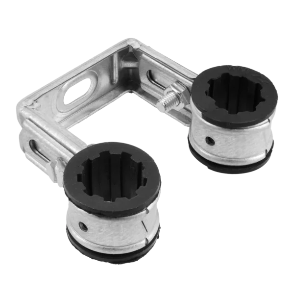 Bonfix Dubbele radiatorbeugel met EPDM 1/2"- 22 mm