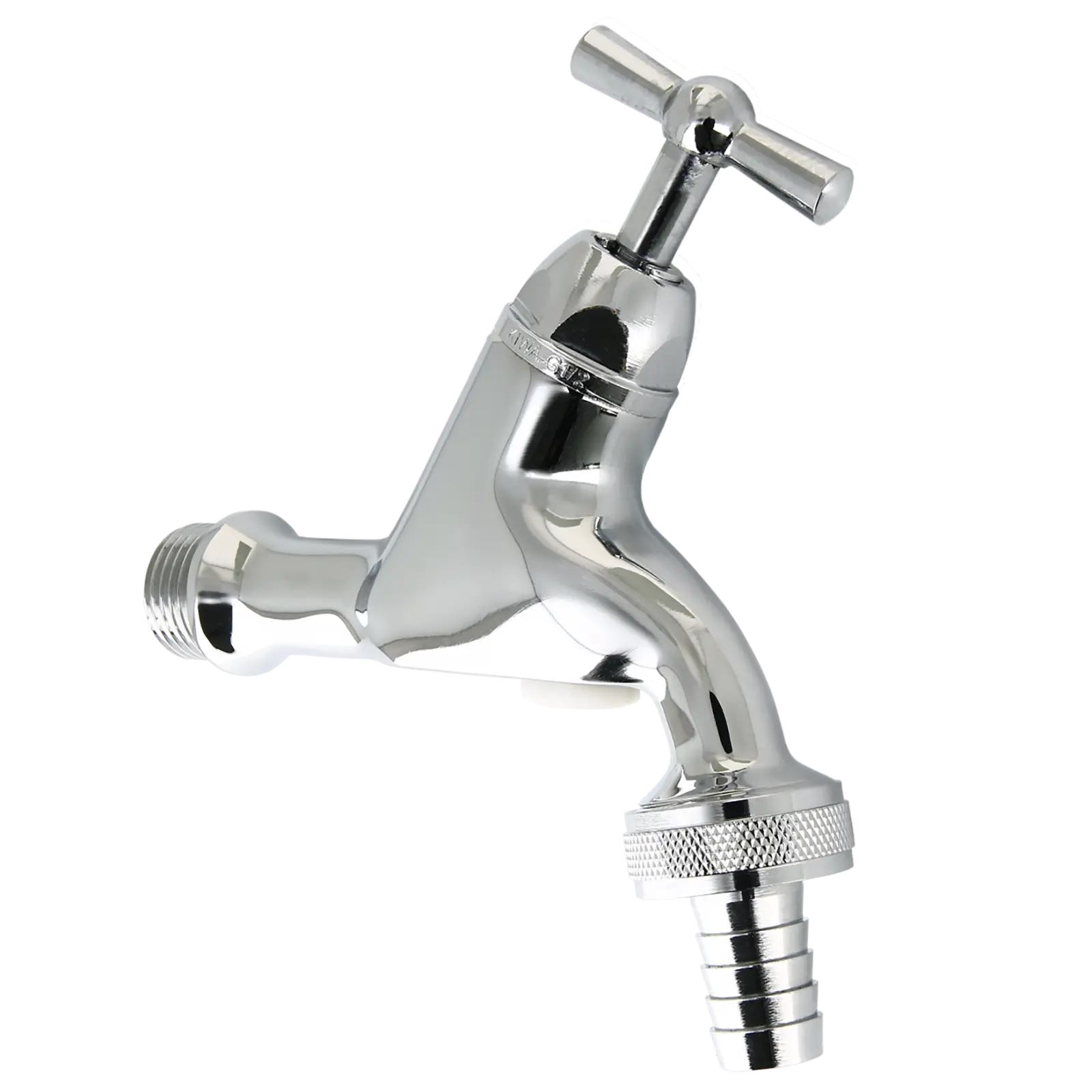 Bonfix Tapkraan verchr. met beluchter + kruk + wartel 1/2