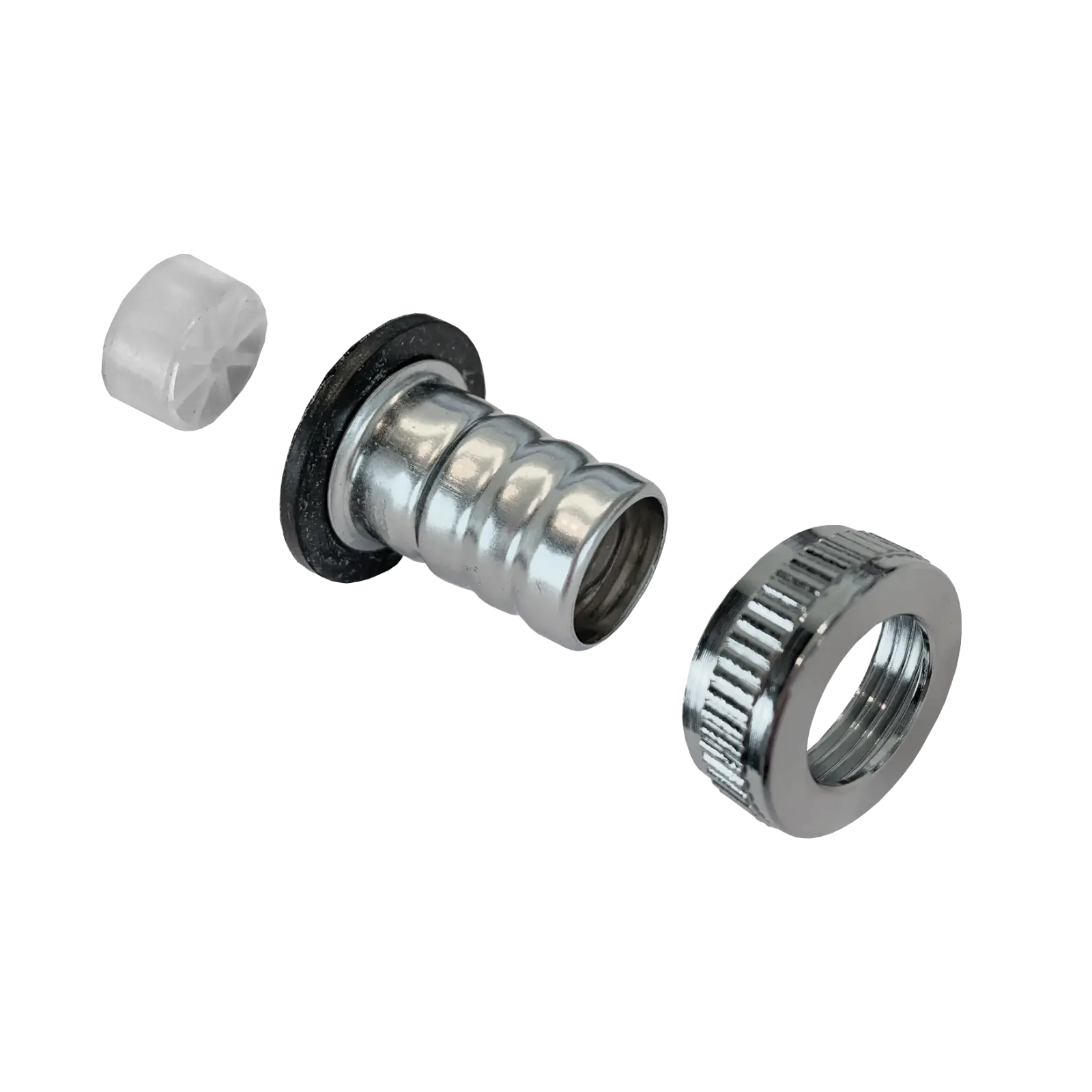 Bonfix Slangkoppeling verchroomd 3/4" aansluiting