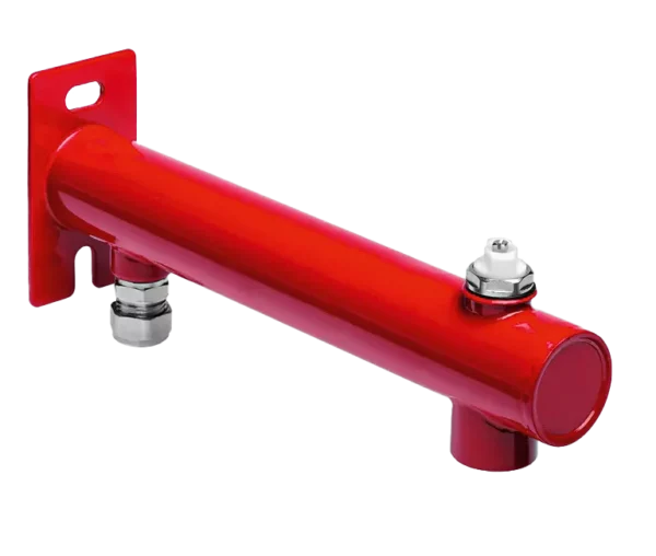 Bonfix Expansievatconsole 3 gats,voorgemonteerd vertind ROOD