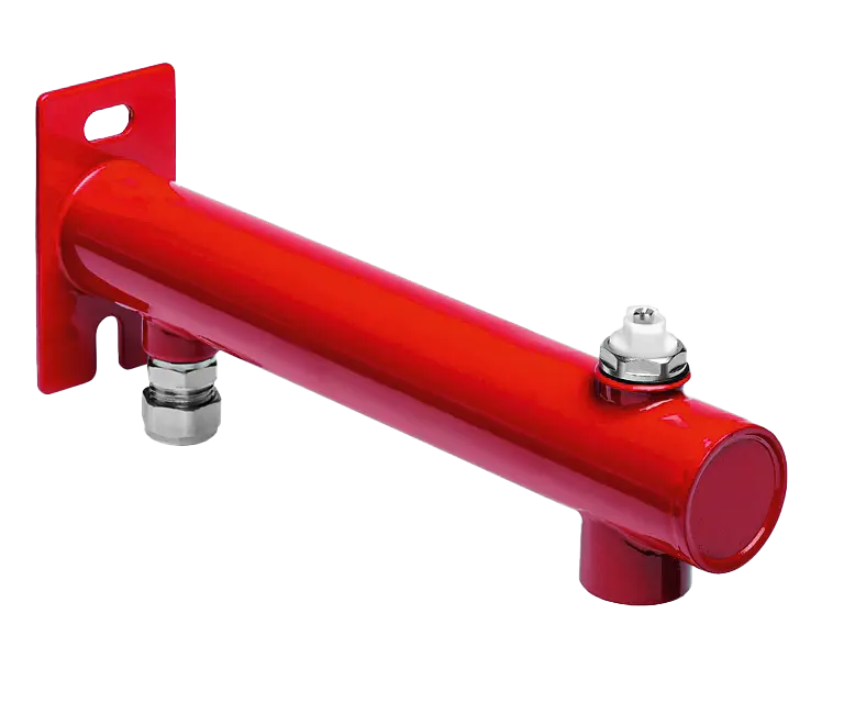 Bonfix Expansievatconsole 3 gats,voorgemonteerd vertind ROOD