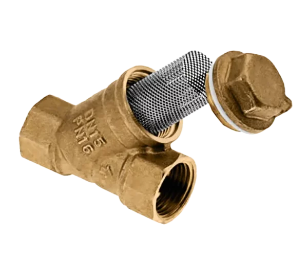Bonfix Draad messing vuilvanger 3/2" bi.dr. x 3/2" bi.dr.