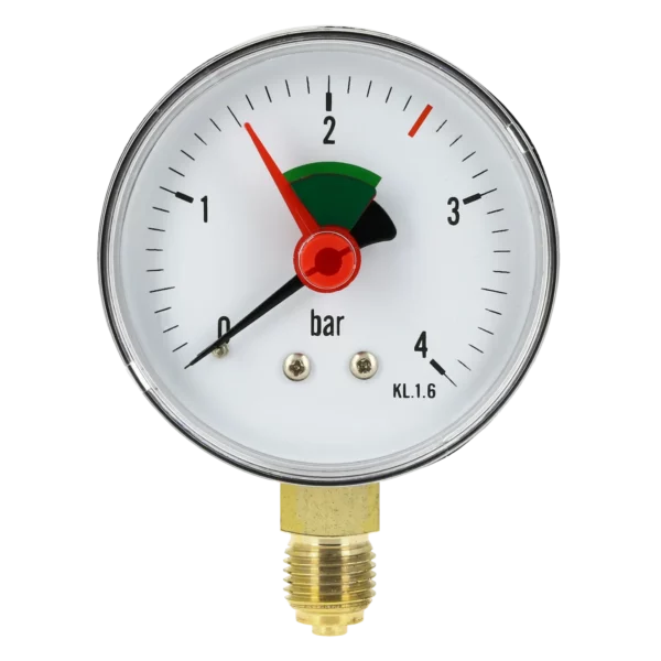 Bonfix Manometer 1/4" buitendraad