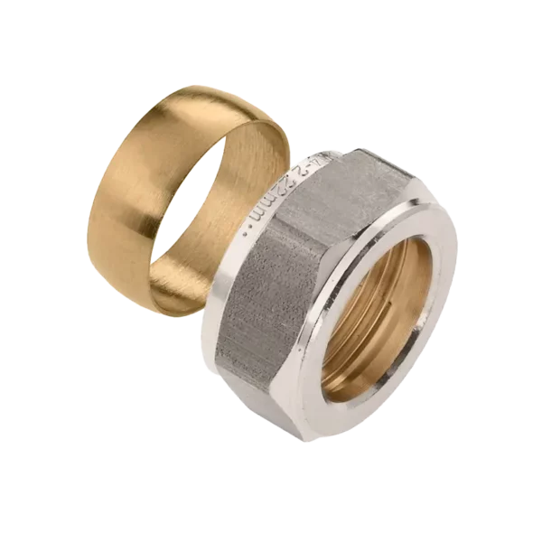 Bonfix Ring en moer 18 mm voor 71605