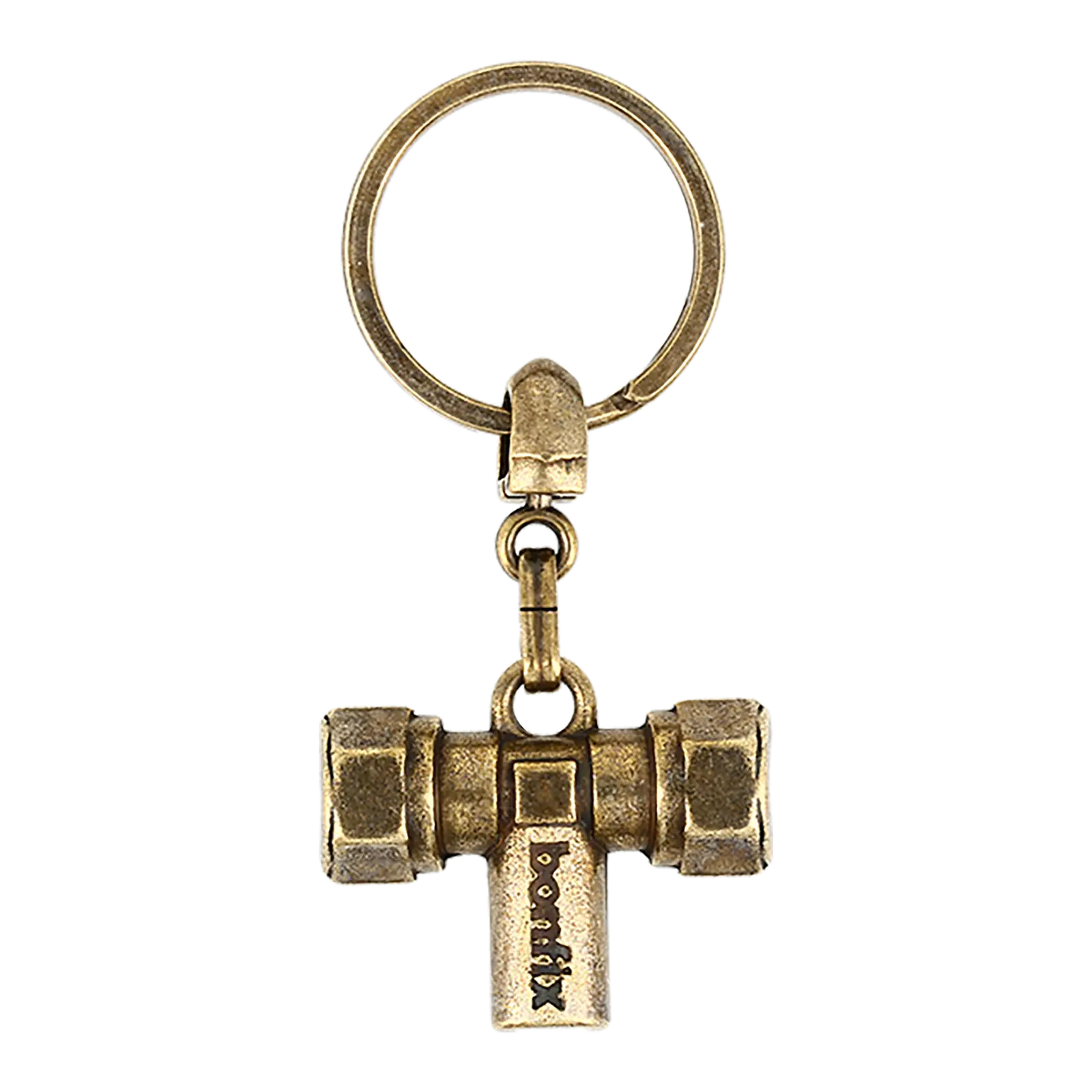 Bonfix Sleutelhanger ontluchting antiek messing