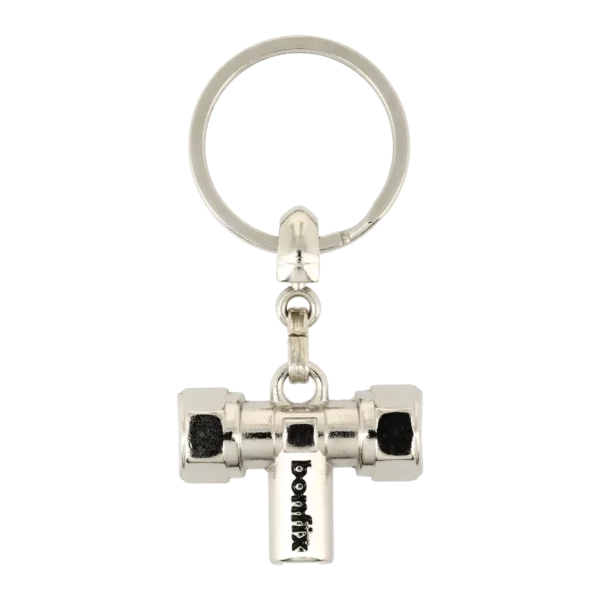 Bonfix Sleutelhanger ontluchting verchroomd