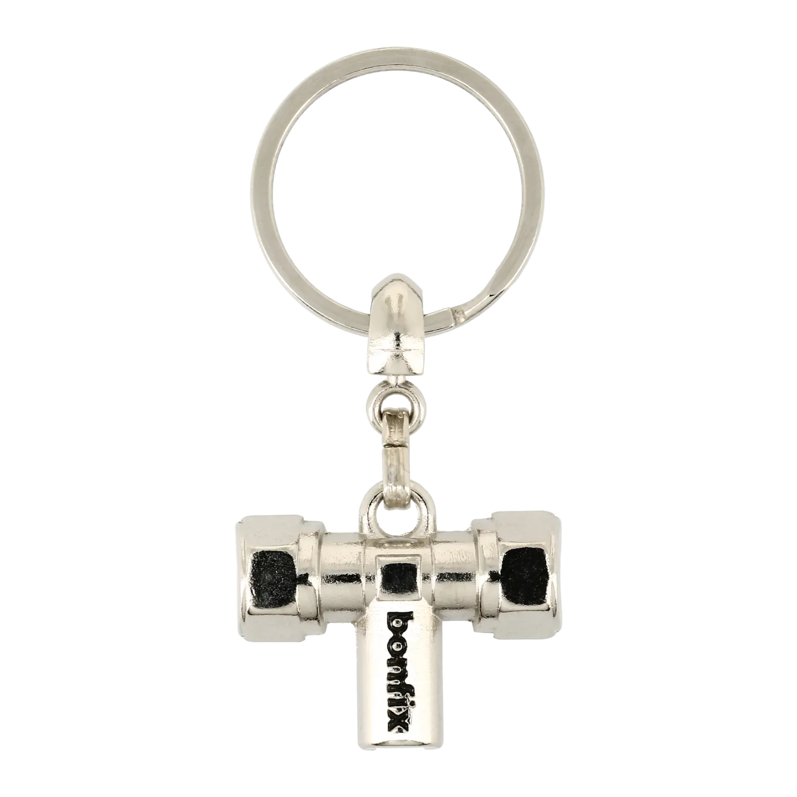 Bonfix Sleutelhanger ontluchting verchroomd