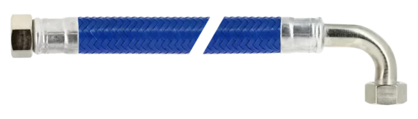 Bonfix Flex. EPDM slang blauw 3/4 bi x 3/4 bi haaks 50 cm