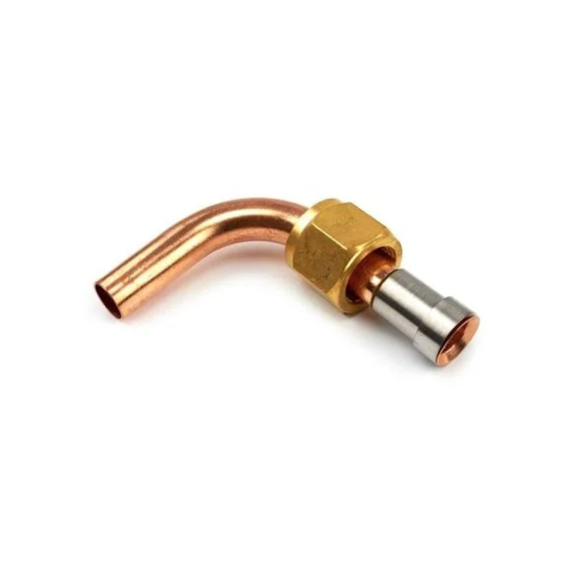 Flexflair FAB Soldeerkoppeling 5/8" met Koperen Bocht 90°