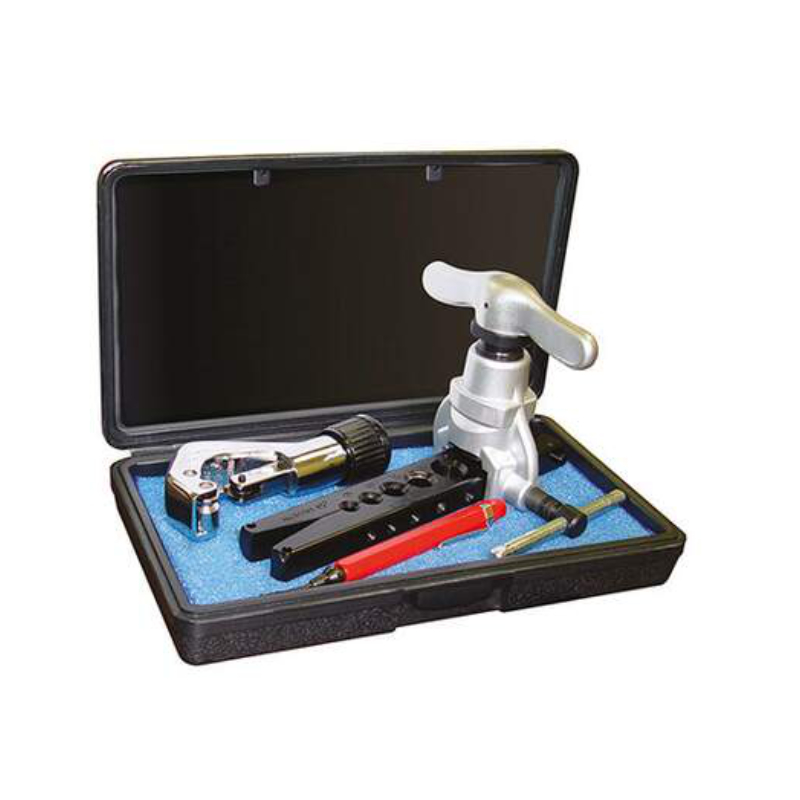 Mastercool Flare Apparaat Excentrisch 1/4" tot 3/4" incl. Pijpsnijder en Ontbramer