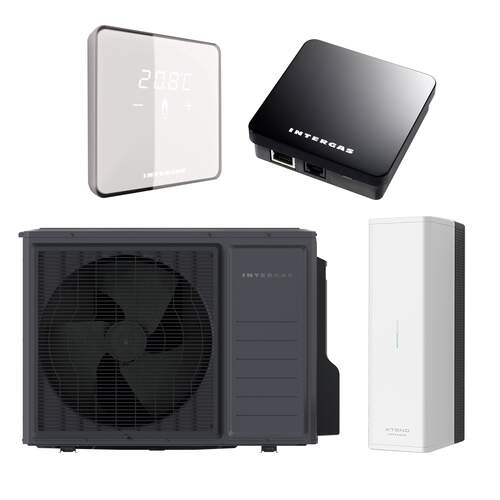 Intergas Xtend Split Hybride Warmtepomp Set 5kW met GRATIS Thermostaat + Gateway