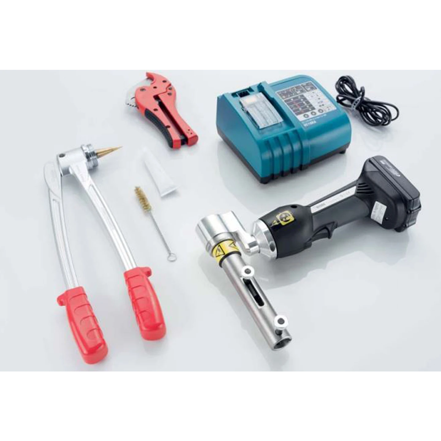 Rehau Rautool A-Light2 + Persbekken + Koffer + Opwijdkoppen + Knipscharen