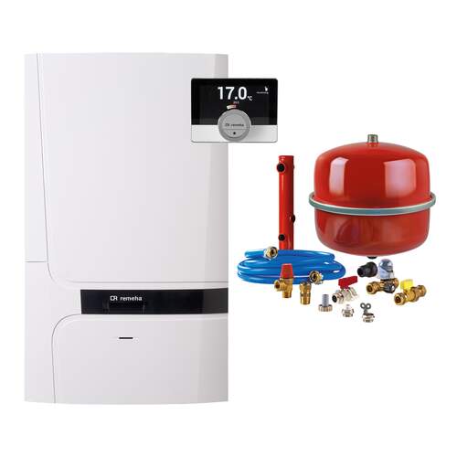 Remeha Calenta Ace-Matic 40L CW6 met eTwist (CONC. 60/100) + VSH Ketelaansluitset