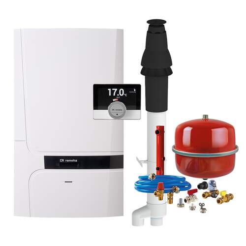 Remeha Calenta Ace-Matic 30C CW4 (80/80) + Compleet Aansluitset