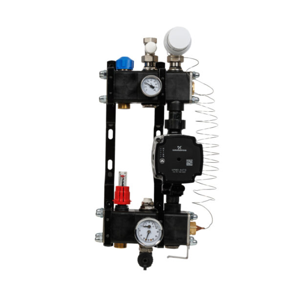 VTE Composiet 1 Groeps Verdeler + Grundfos UPM3 Pomp