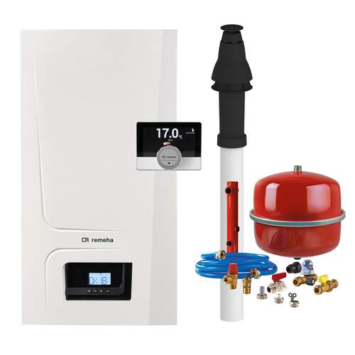 Remeha Avanta Ace 24C CW3 (CONC. 60/100) + Compleet Aansluitpakket