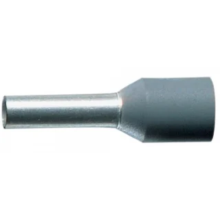 Adereindhuls 4mm2 Geïsoleerd Grijs – 100 stuks