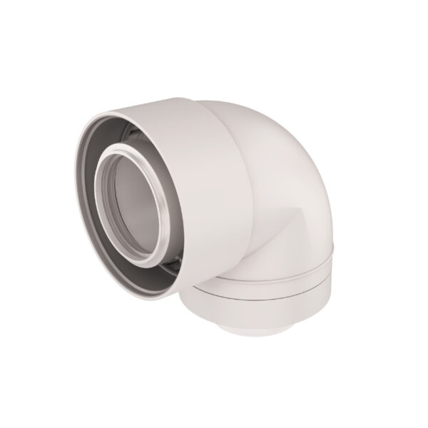 Ubbink UbiFit Bocht 87/90° 60/100 PP