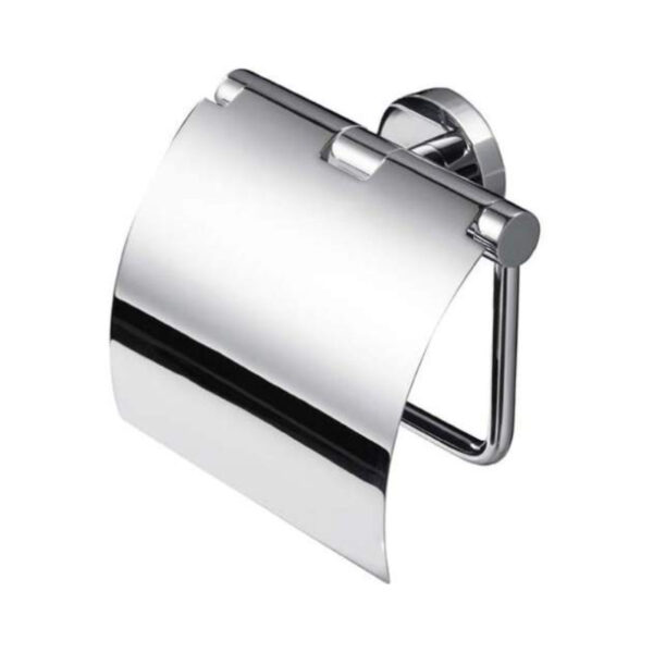 Geesa Nemox Closetrolhouder met Klep Chroom