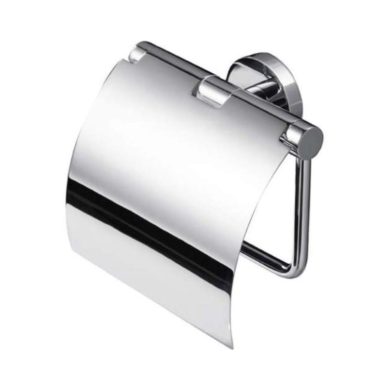 Geesa Nemox Closetrolhouder met Klep Chroom