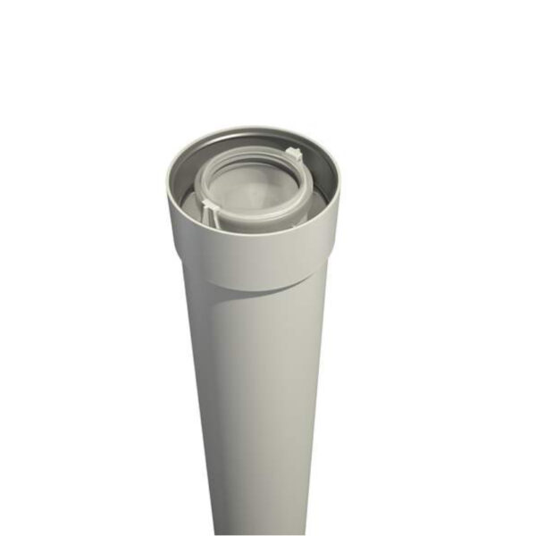 Ubbink UbiFit Concentrische Buis 60/100 PP 1000MM - Afbeelding 2