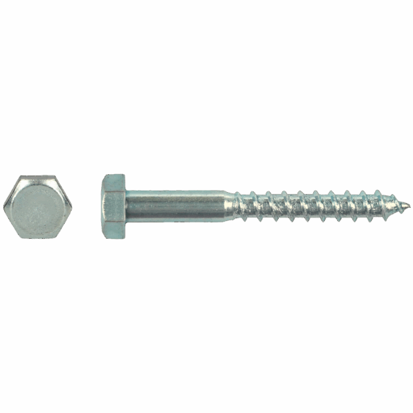 Houtdraadbout DIN 571 Ø8x50 Zn