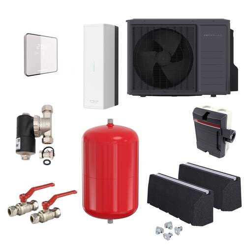 Intergas Xtend Hybride Warmtepomp 5kW Complete Set - FLAMCO