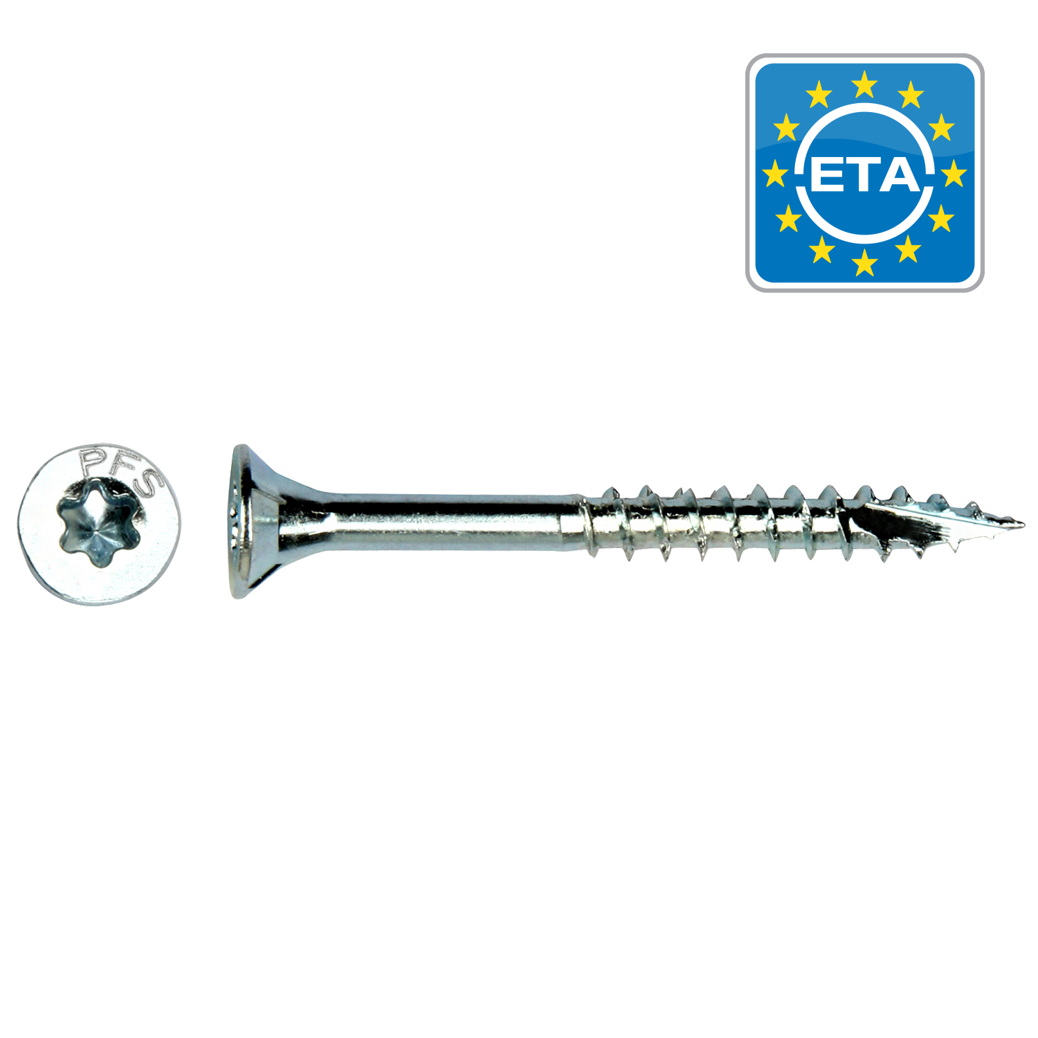 PFS+ houtschroef VZK-T20 Ø5,0x80 Zn