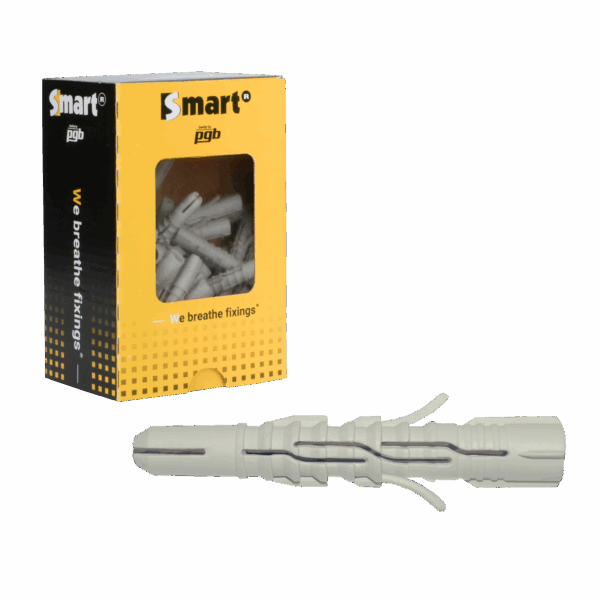 SMART Sterk nylon multifunc. plug Ø8x60