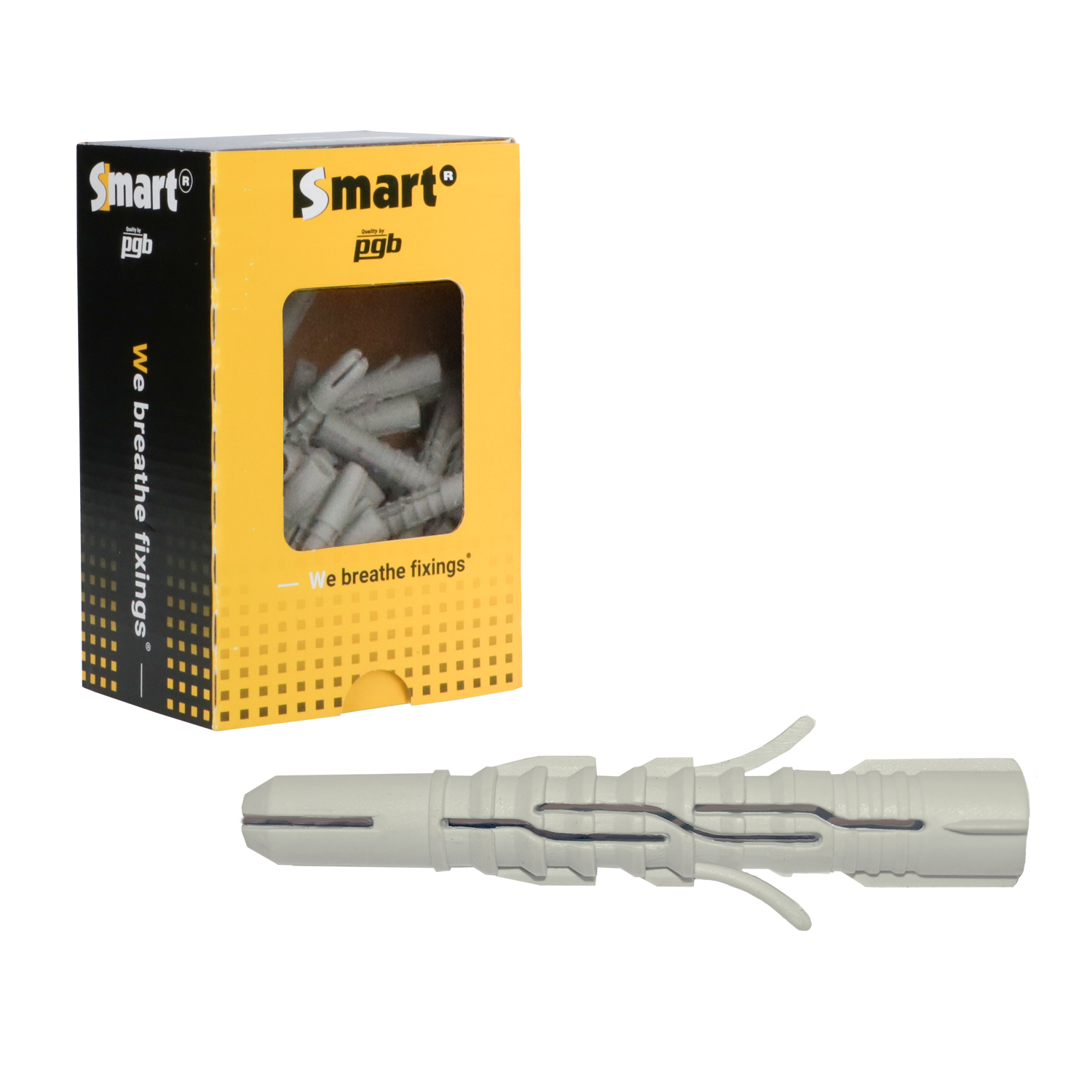 SMART Sterk nylon multifunc. plug Ø8x60