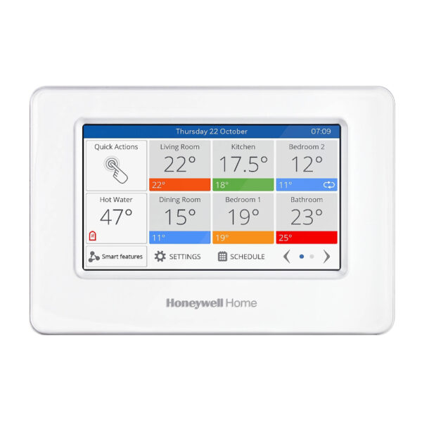 Honeywell Home Evohome 2-Zones HR93 Radiatorpakket met R9H Stuurmodule - ATP932GM4012 - Afbeelding 2