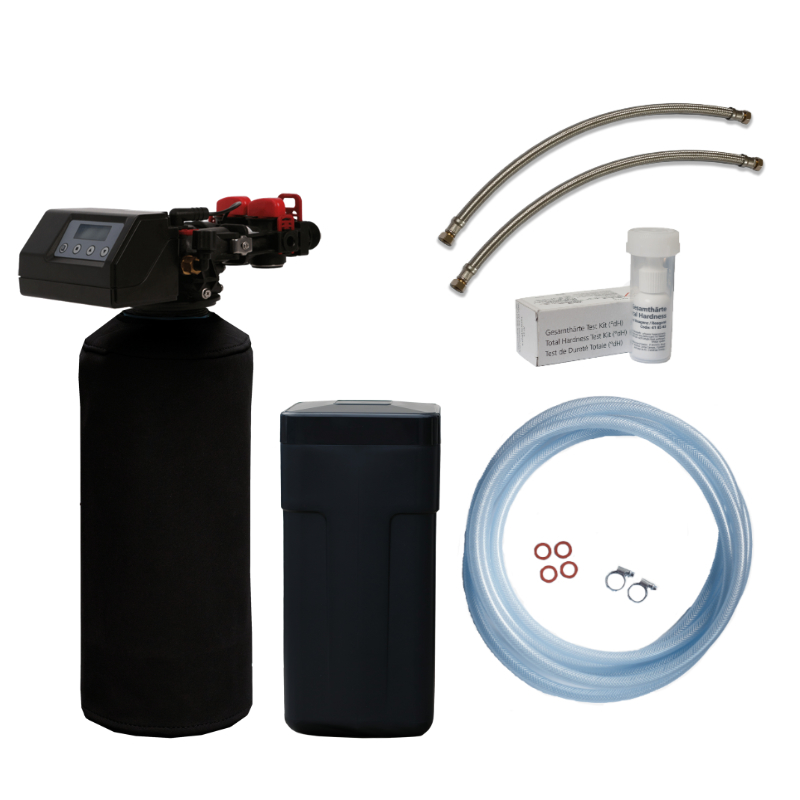 Waterontharder Aquadon 10 Liter met 20 Liter Zoutvat (1-5 Personen) - Incl. Aansluitset