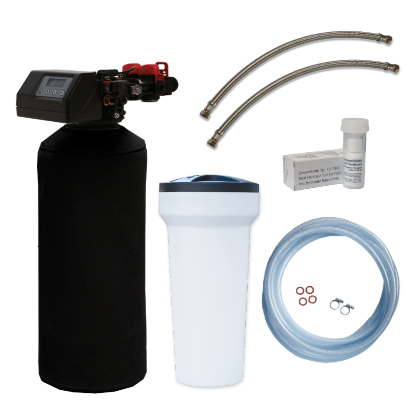 Waterontharder Aquadon 19 Liter met 60 Liter Zoutvat (1-8 Personen) - Incl. Aansluitset