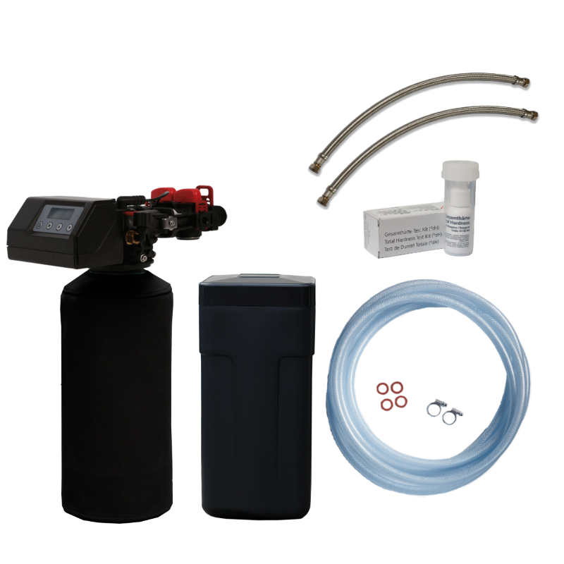 Waterontharder Aquadon 7 Liter met 20 Liter Zoutvat (1-4 Personen) - Incl. Aansluitset