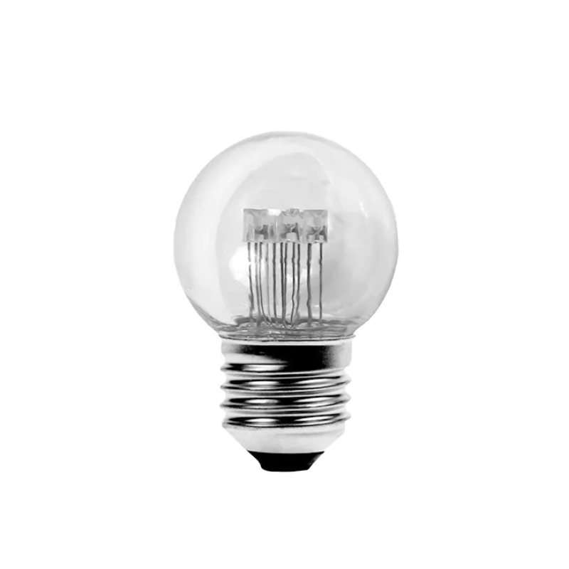 LED Lamp Partylight 1W E27 Warm Color 10 Stuks